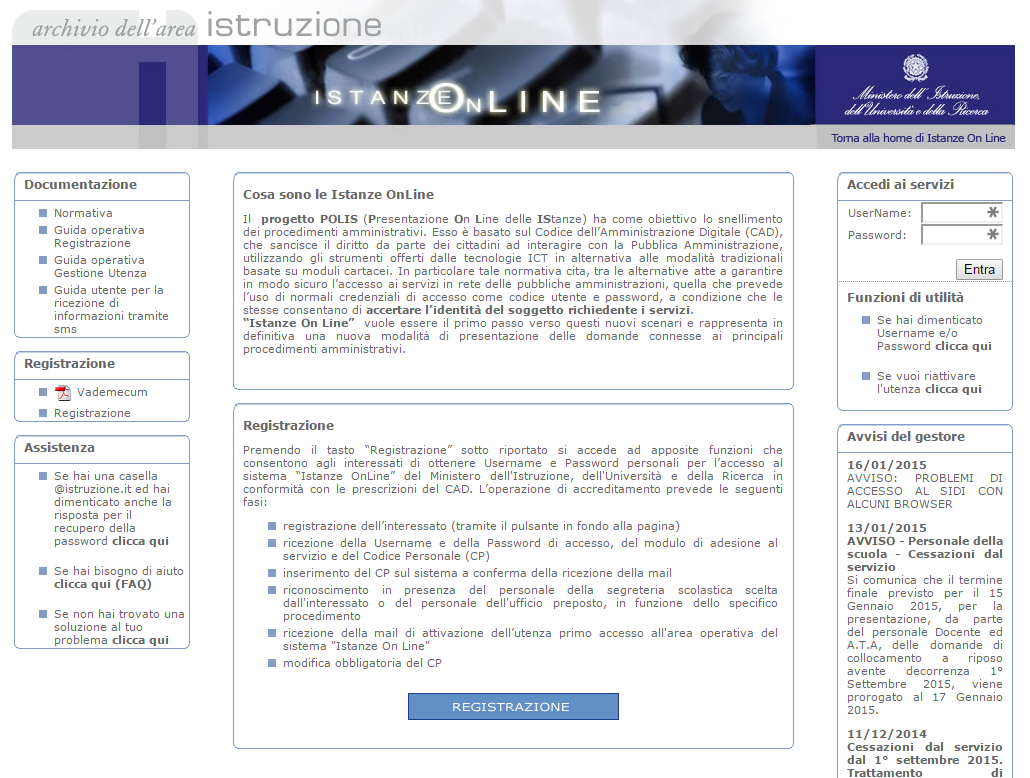 Istanze online Miur cos'è e come funziona? Come registrarsi?
